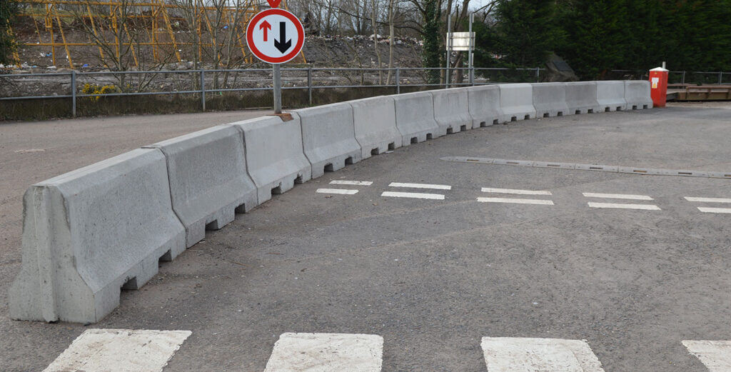 Precast Concrete Safety Barriers | Jersey Barriers | FP McCann