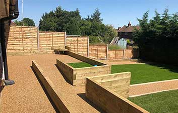 FP-McCann-concrete-fence-post-gravel-boards-used-in-charity-garden-transformation
