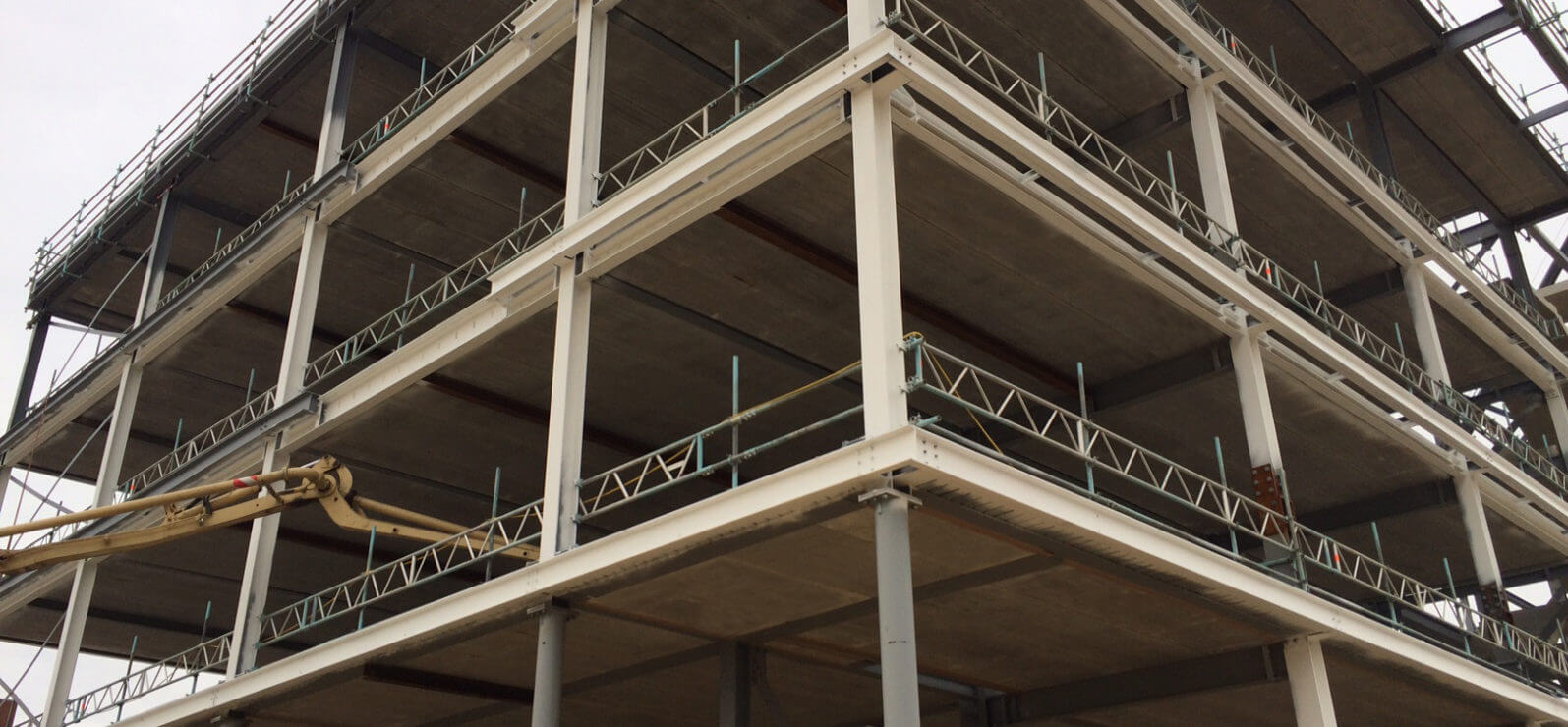 Precast Hollowcore Flooring system installed on new University Campus2