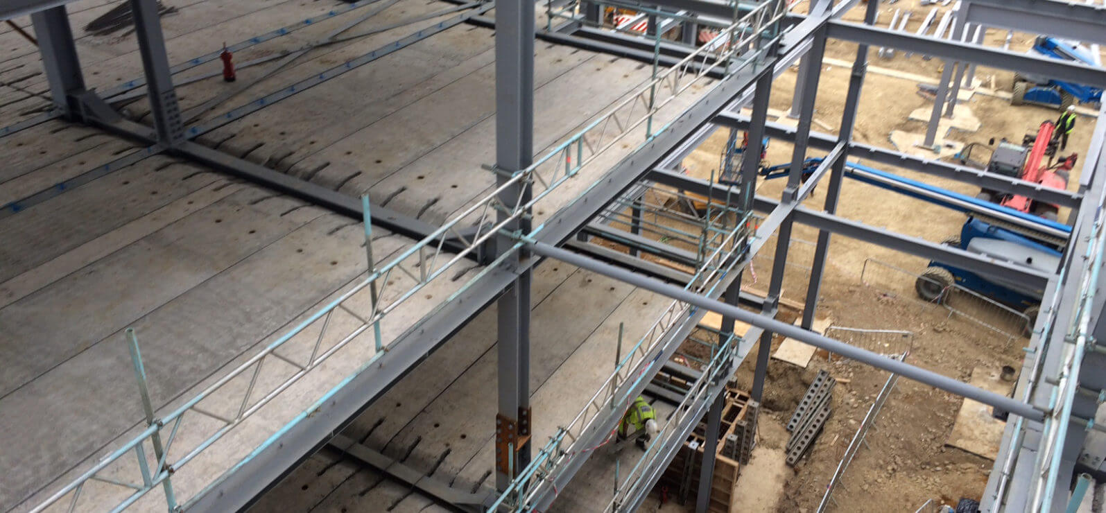 Precast Hollowcore Flooring system installed on new University Campus4