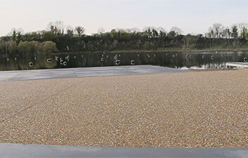 FP McCann splash waterpark moneymore concrete exposed feature