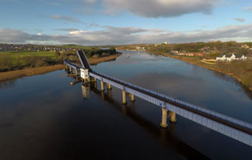 FP McCann Bann Bridge bearing replacement Coleraine complete feature