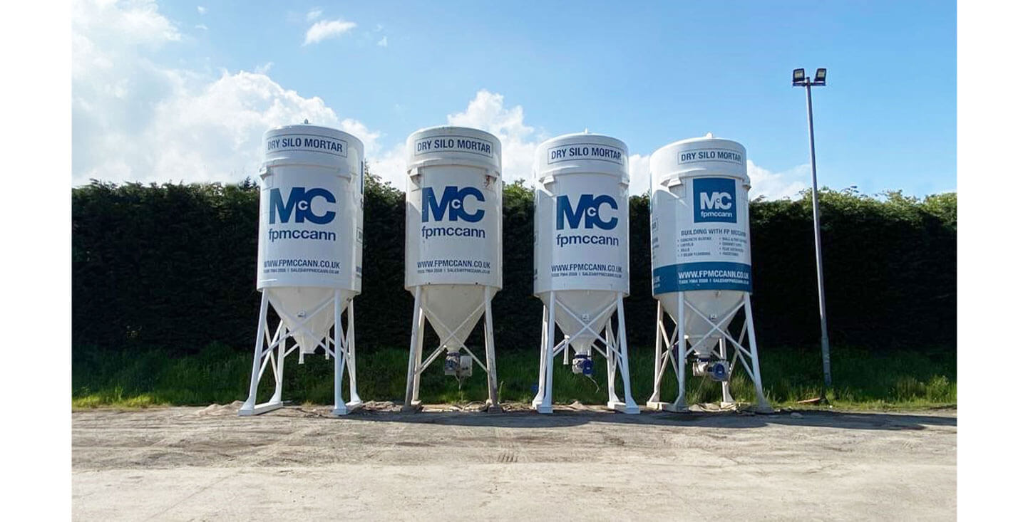 FP McCann Knockloughrim Depot Feature Silo