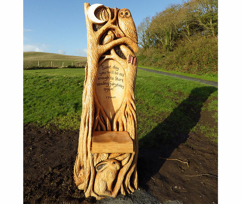 Nugents Wood fairytale seat