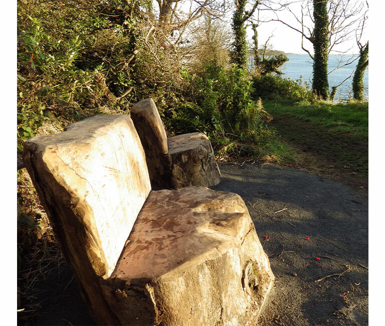 fpmccann-peace-iv-shared-spaces-nugents-wood-tree-stump-seats