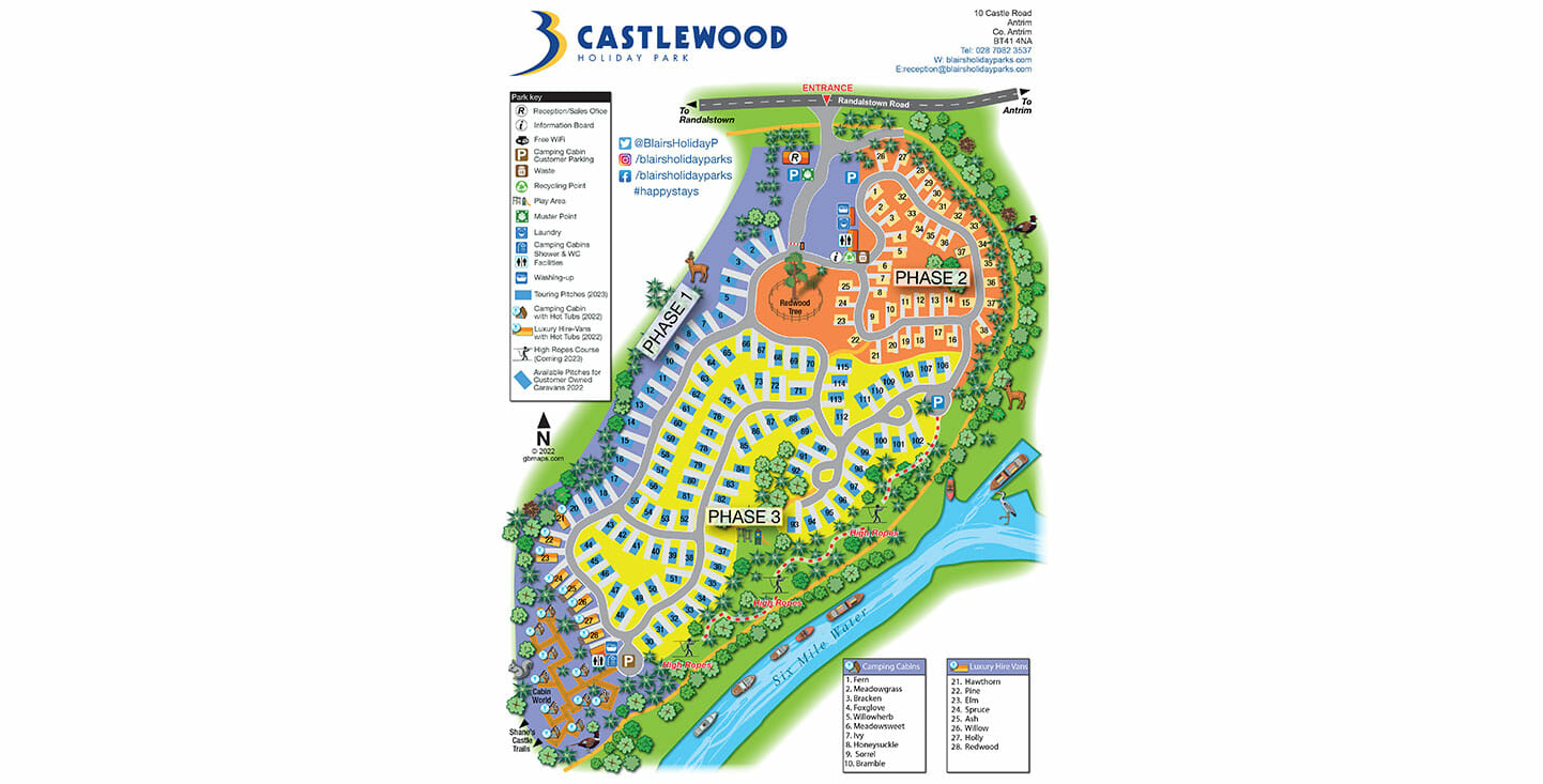 Blairs Castlewood Holiday Park Antrim