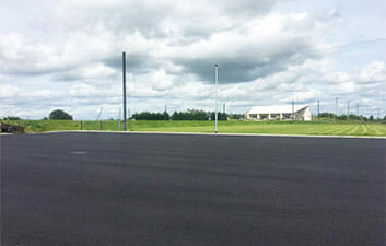 Surfacing at Clones Town FC