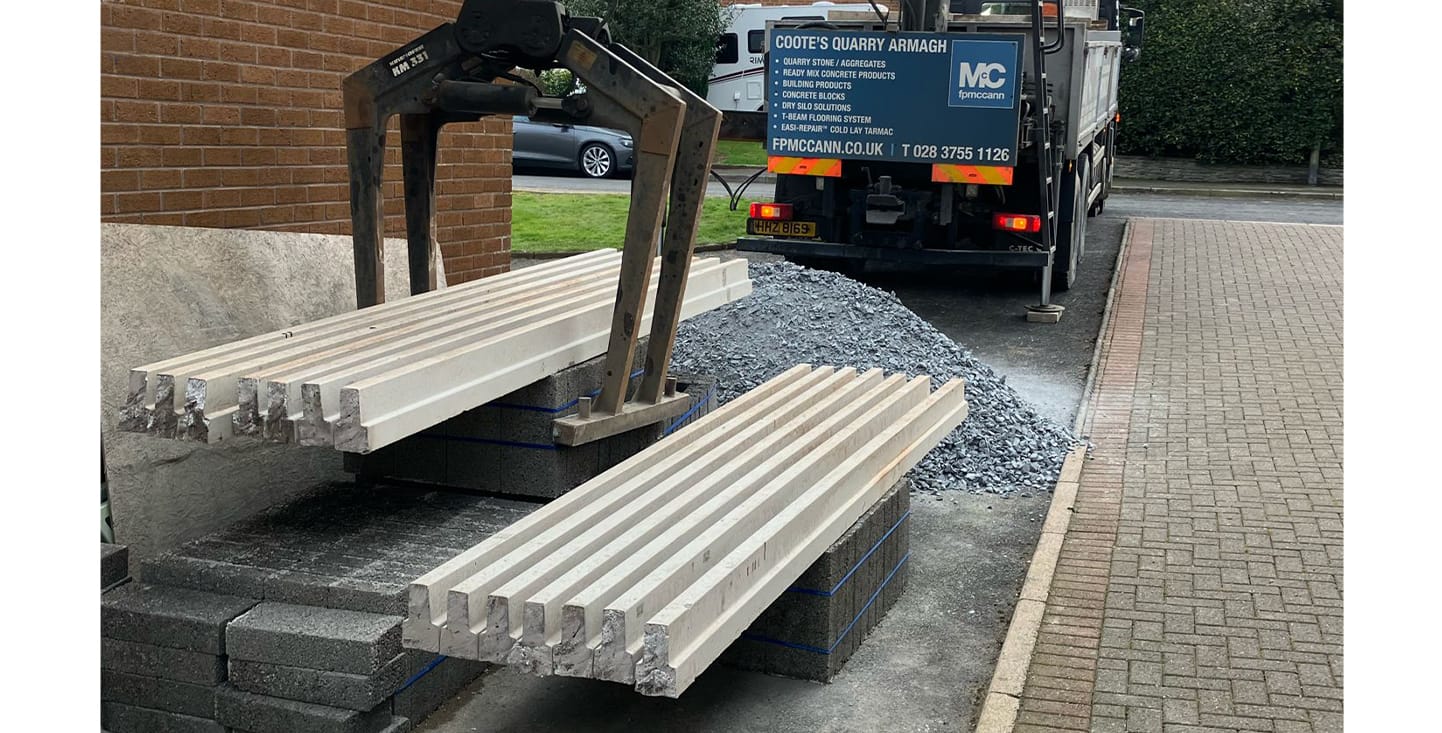 FP McCann T Beam Flooring, Coote's, Armagh