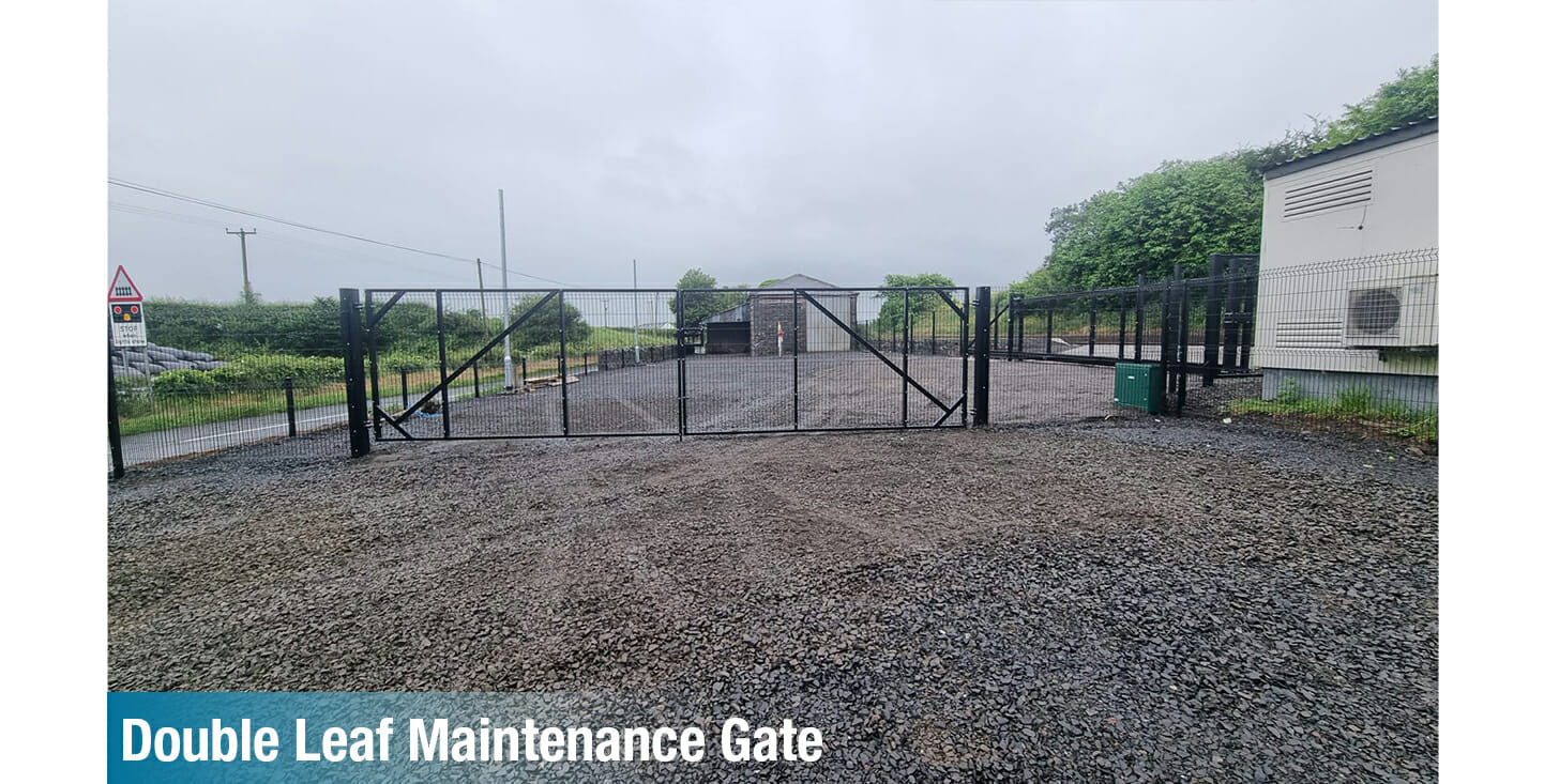 Double Leaf Maintenance gate in Killagan Upgrade Project