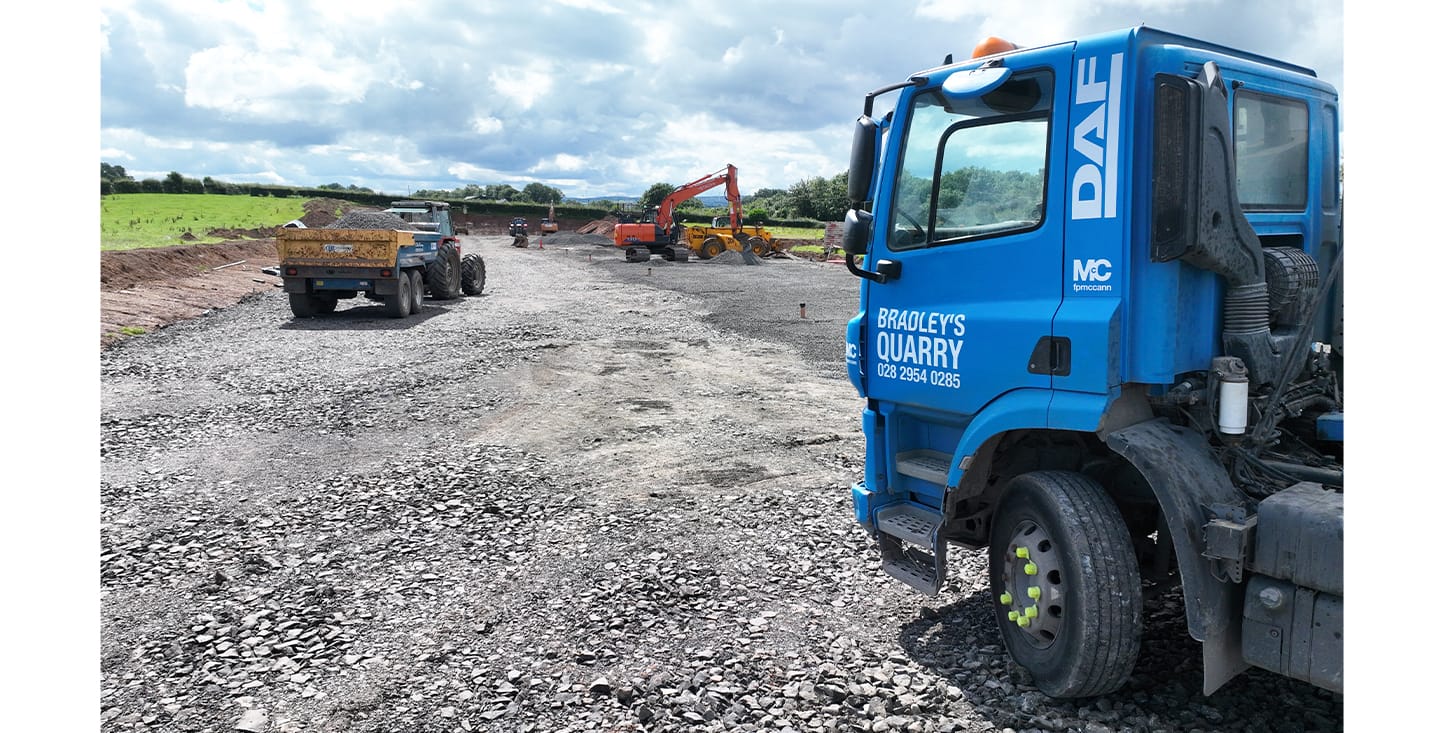 Products Delivered to Site FP McCann Bradley's Depot Kilrea