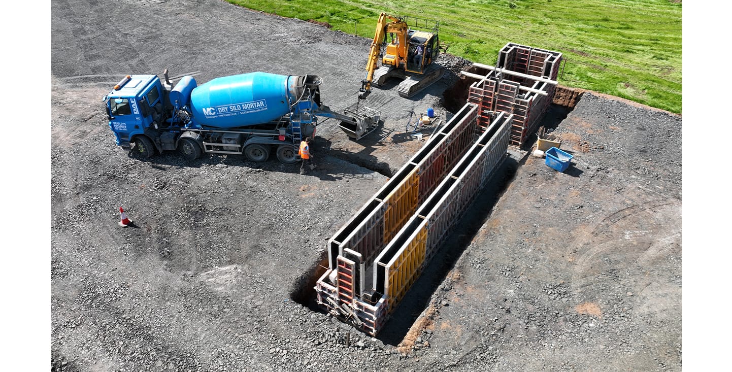 RMC Delivered to Site in Garvagh FP McCann to Neil Torrens