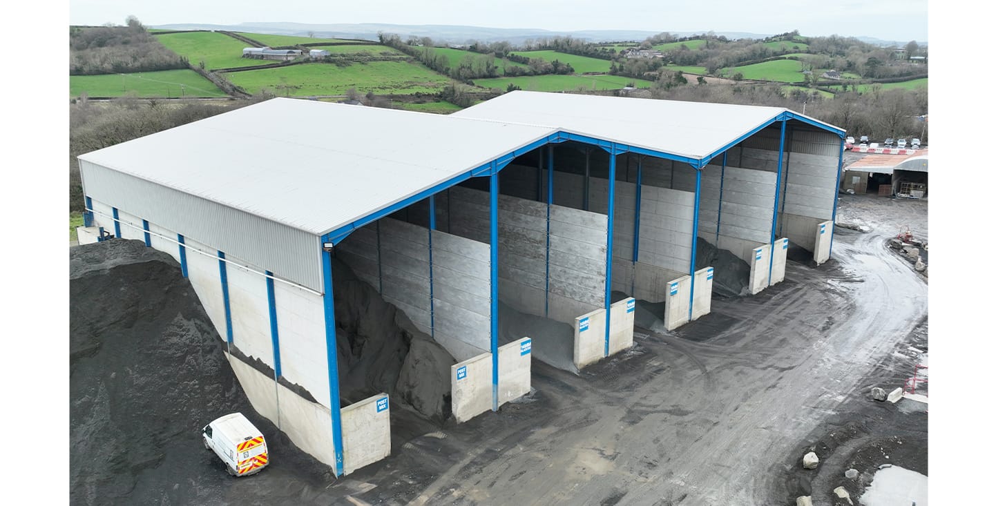 FP McCann Bradley's Quarry Aggregate Storage Shed