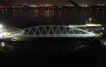 FP McCann Pennyburn Bridge Installation