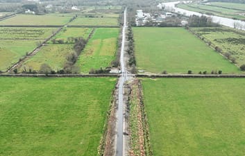 FP McCann Strabane North Greenway Project Aerial