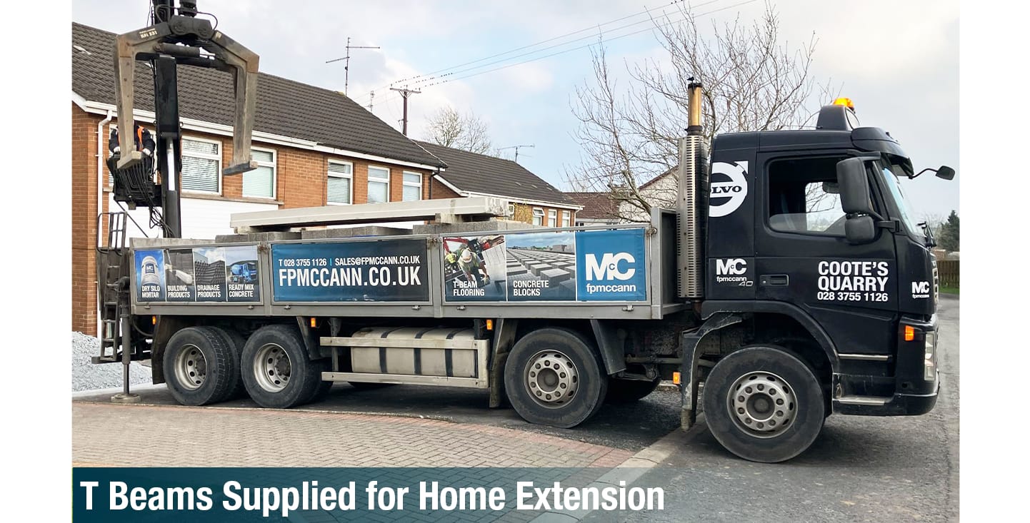 FP McCann T Beam Flooring Northern Ireland
