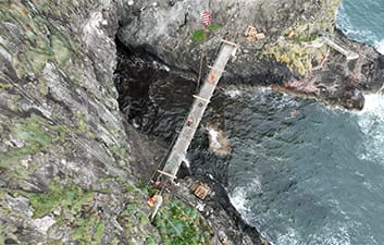 FP McCann Cliff Scaling Work Gobbins, County Antrim