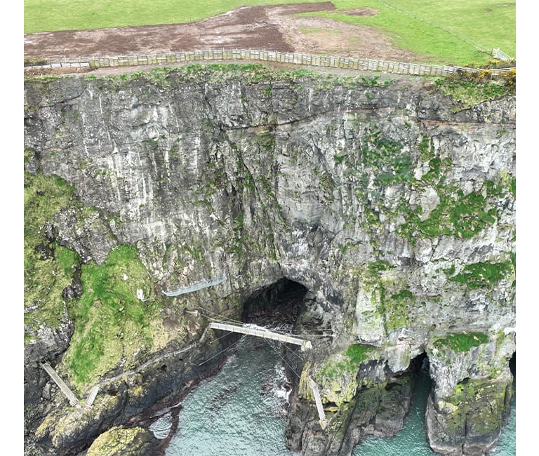 FP McCann The Gobbins Bridge 15 Gordon's Leap Inlet