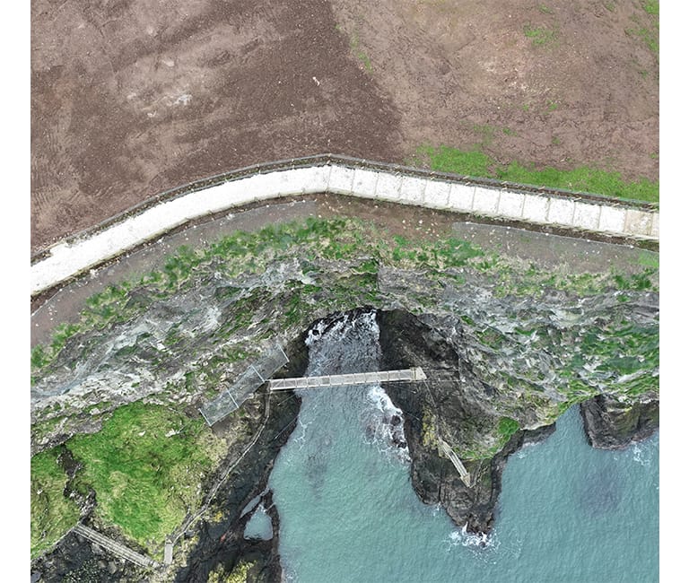 FP McCann The Gobbins Bridge Cliff Scaling Works