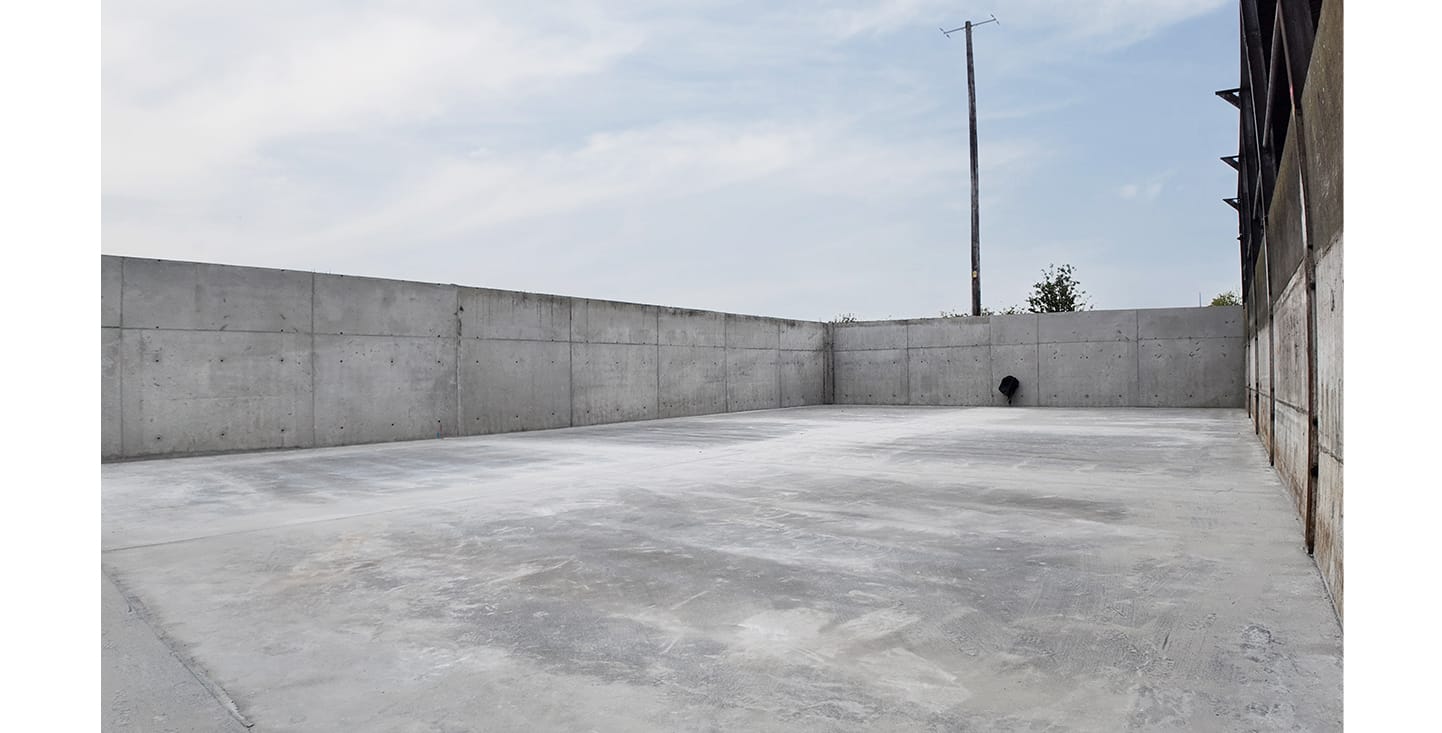 FP McCann Concrete Silo at Farm in Castleroe