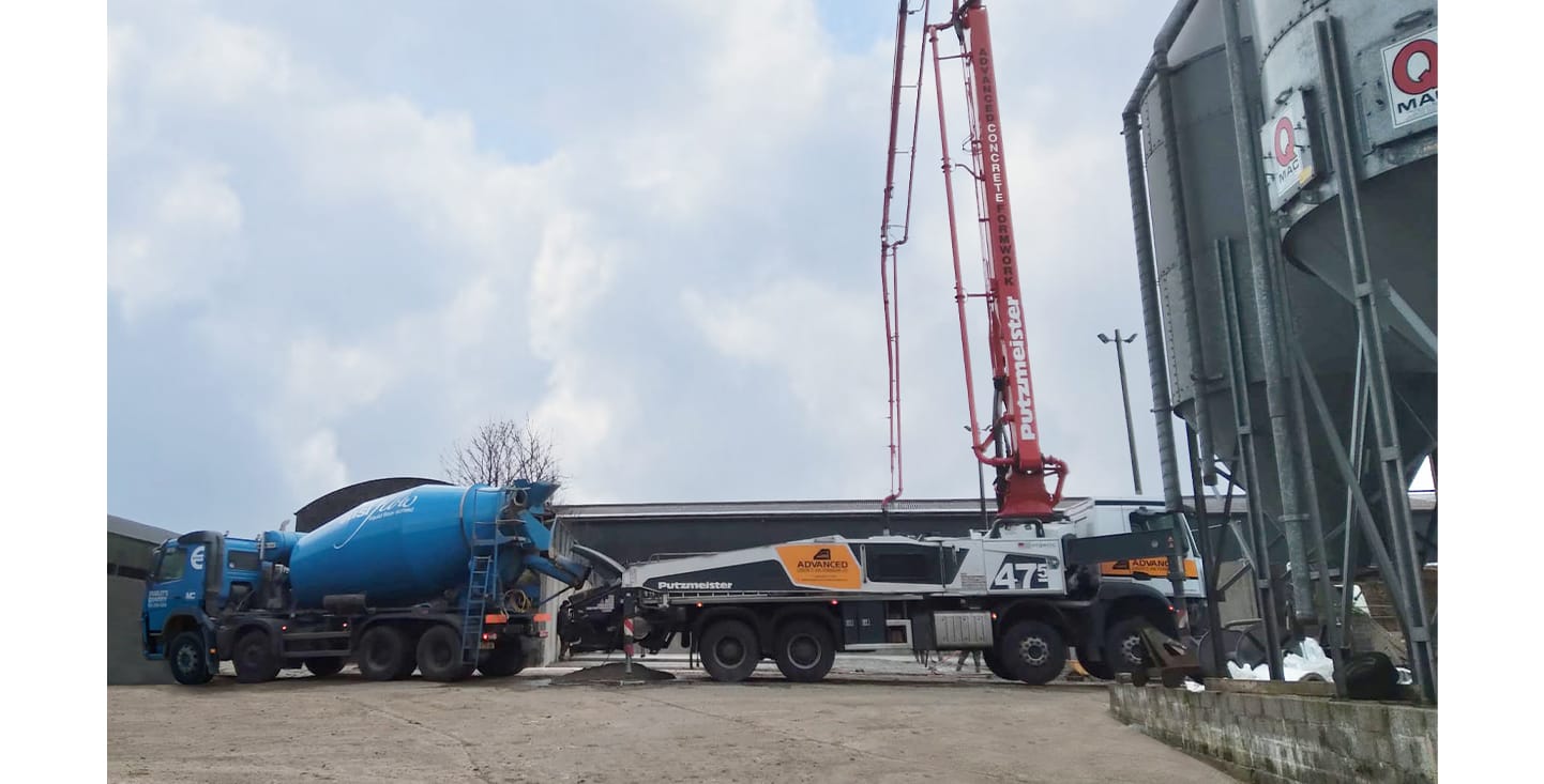 FP McCann Ready Mix Concrete Used on Farm Silo Castleroe