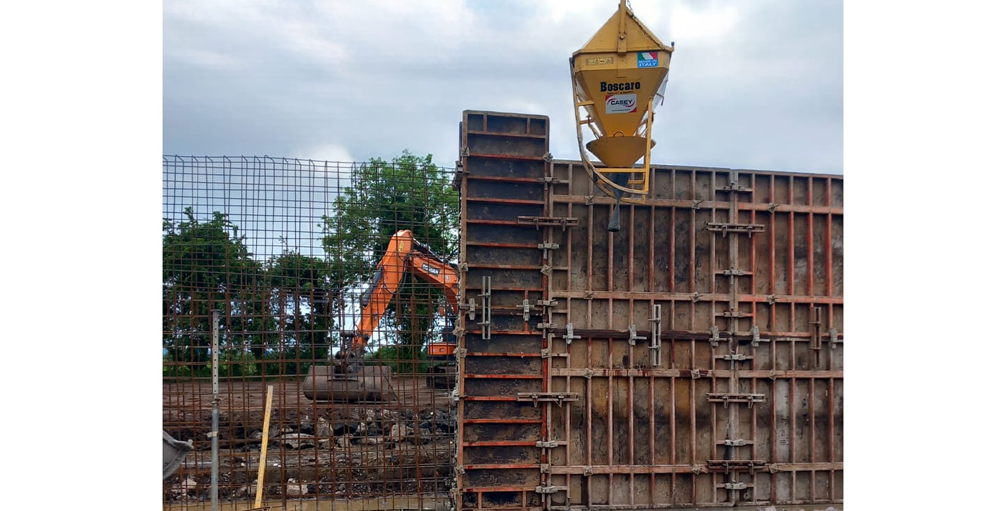 FP McCann Ready Mix Farm Silage Pit Fivemiletown Fecarry Formwork