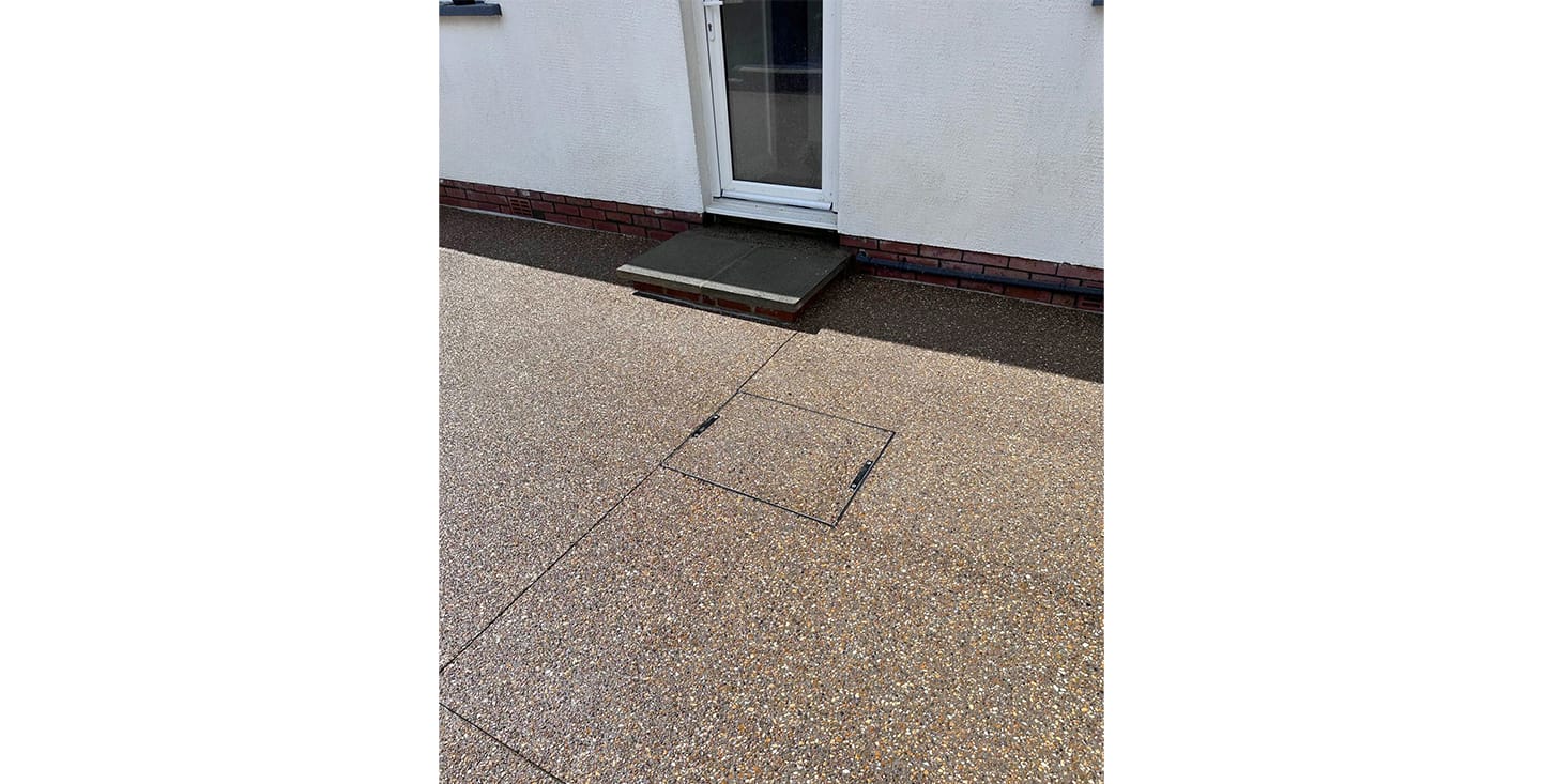 FP McCann Concrete Exposed Patio Downpatrick