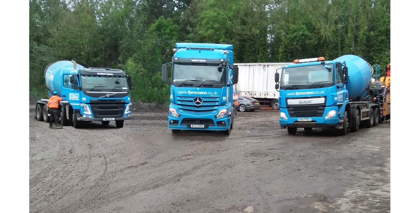 FP McCann Supply Concrete, Stone, Wall Panels, to Maine Surfacing Coleraine
