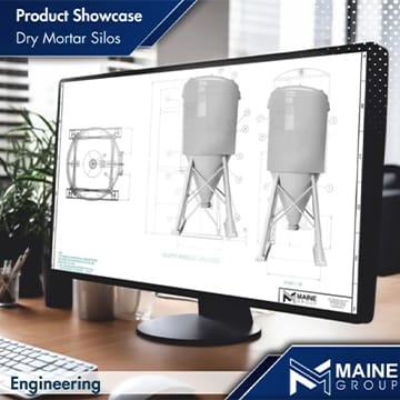 Maine Group Dry Mortar Silos - Engineering