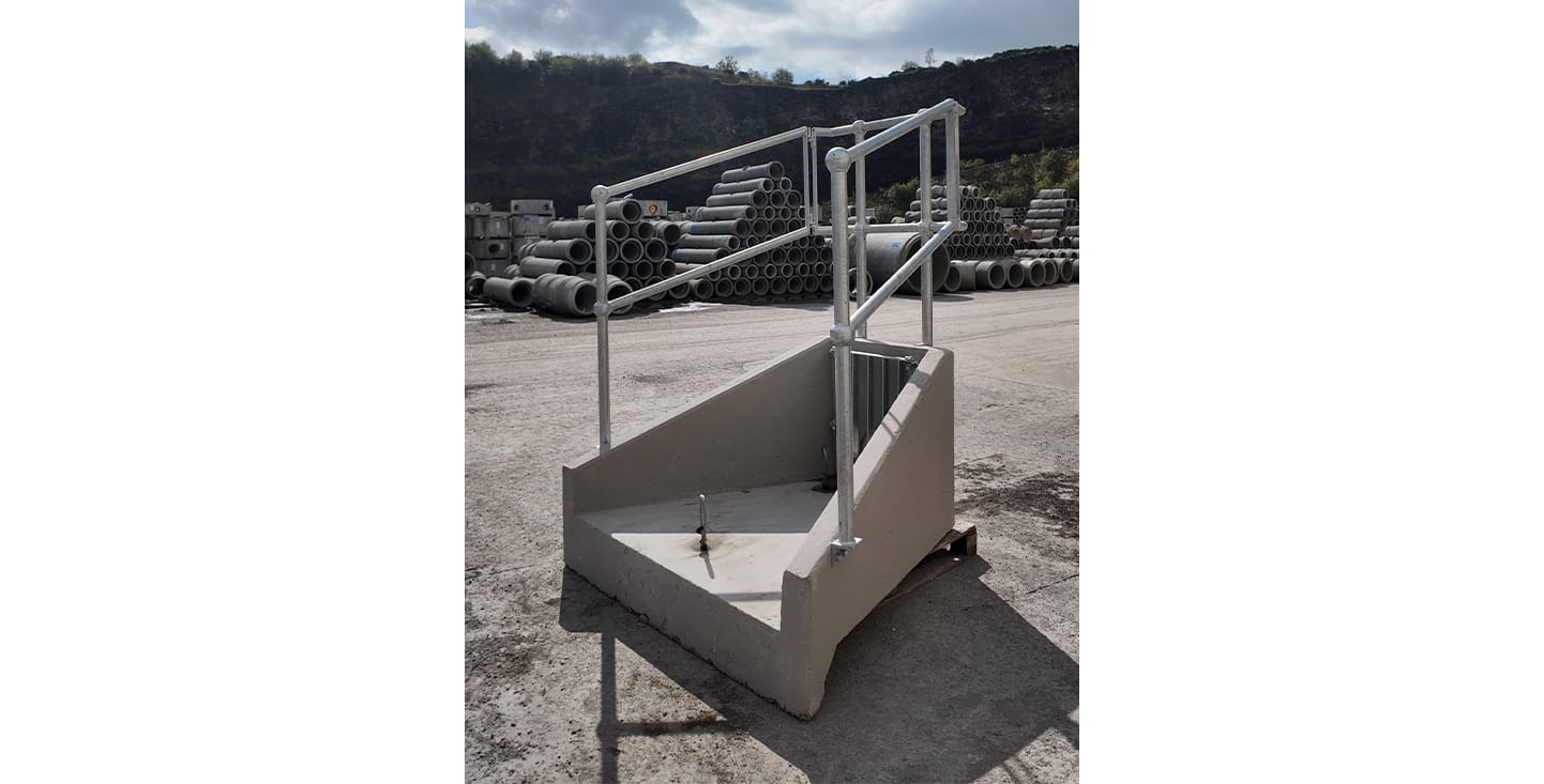FP McCann manufactures cement free headwall, Knockloughrim