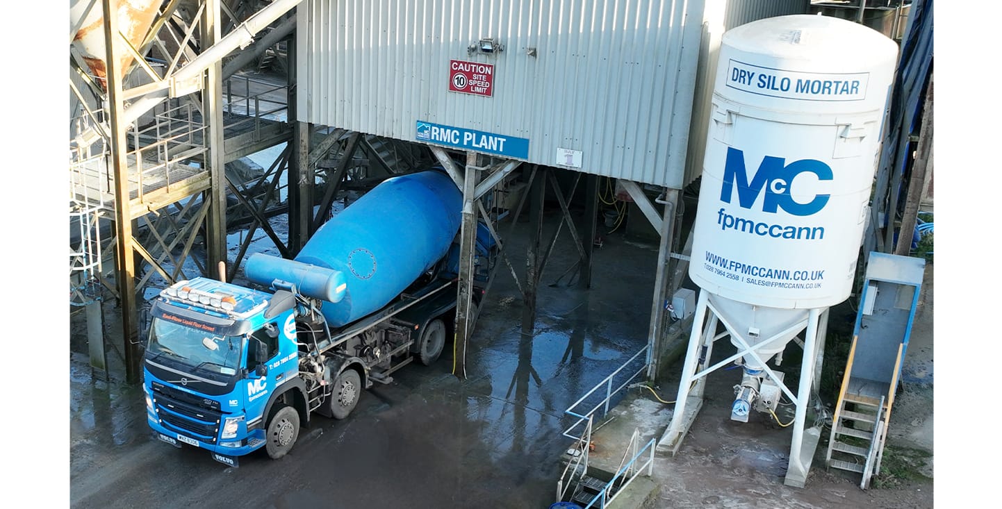 FP McCann Ready Mix Concrete Lorry, Armagh Depot