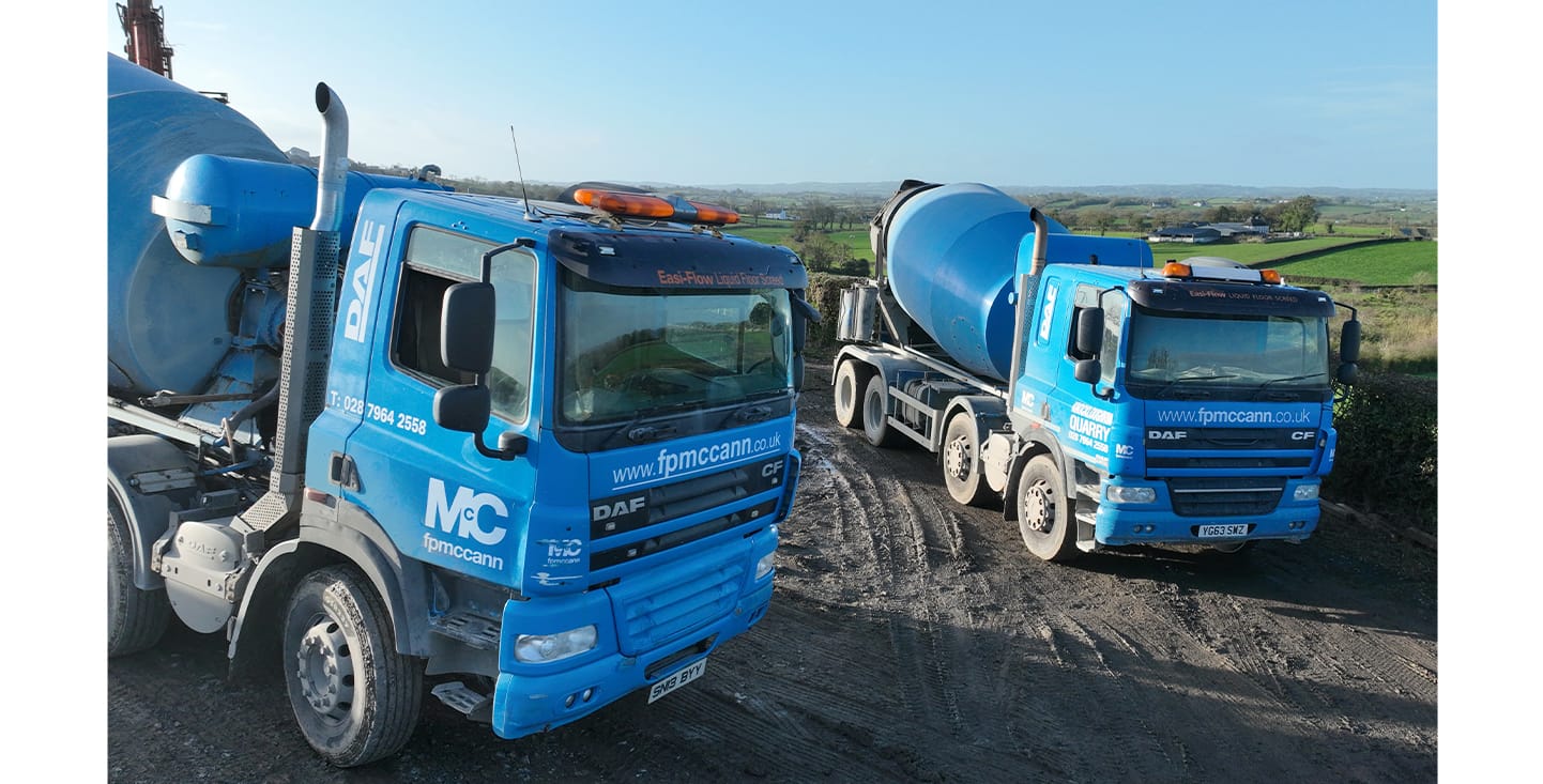 FP McCann Ready Mix Concrete Pour, Ballymoran Road Armagh