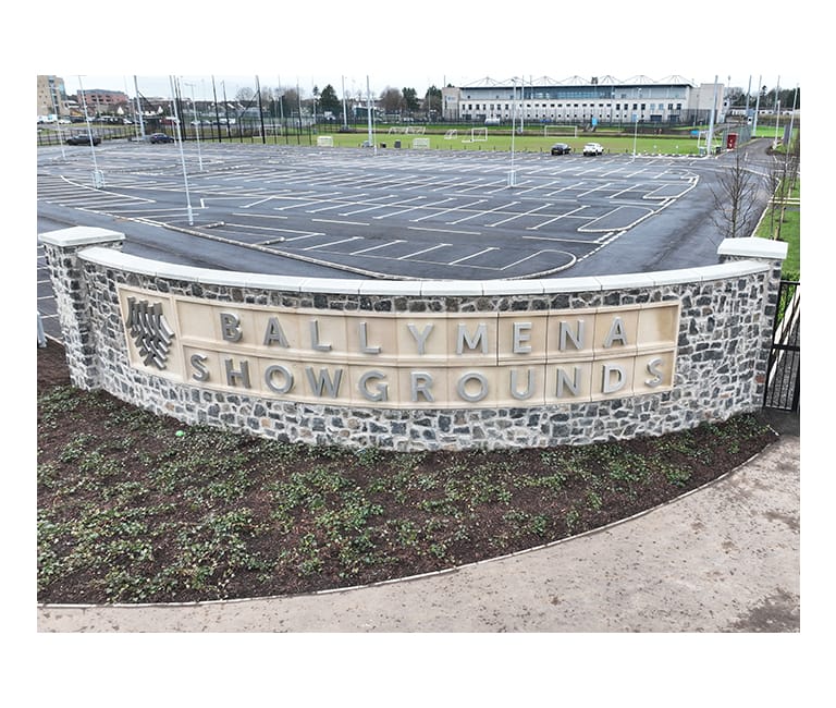 FP McCann Causeway Stone Ballymena Showgrounds