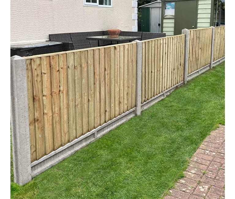 FP McCann precast concrete fencing posts and gravel boards advantages over wooden