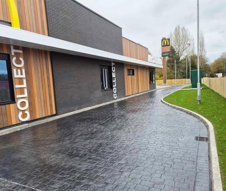 FP McCann Products Used New at New McDonald's Restaurant, Magherafelt