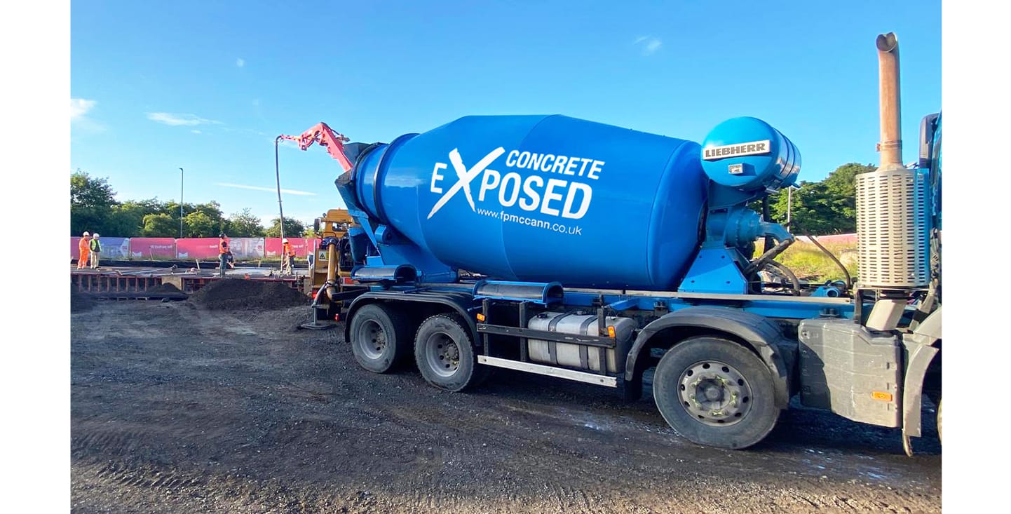 FP McCann Ready Mix Concrete for New McDonald's, Magherafelt