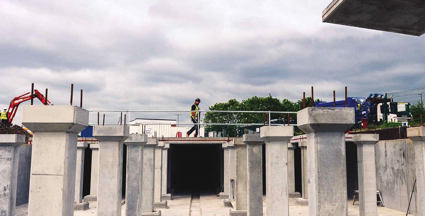 What makes precast concrete a sustainable building material