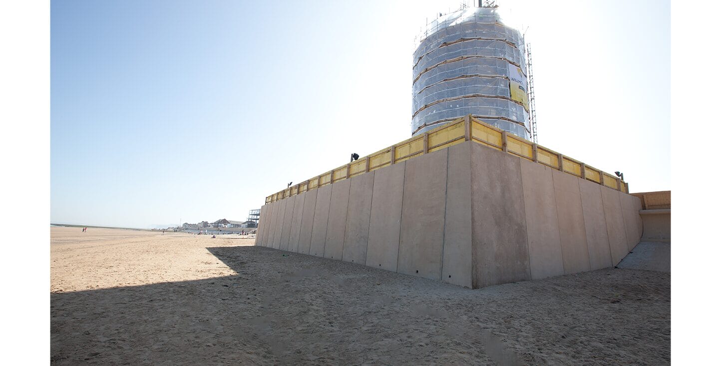 Redcar Sea Defence Walls