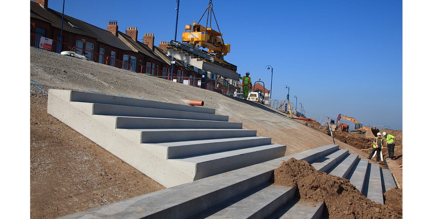 Redcar Sea Defence Walls