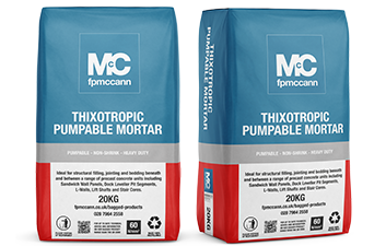 FP McCann's Thixotropic Pumpable Mortar
