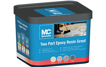 FP McCann's Two Part Epoxy Resin Grout for Paving