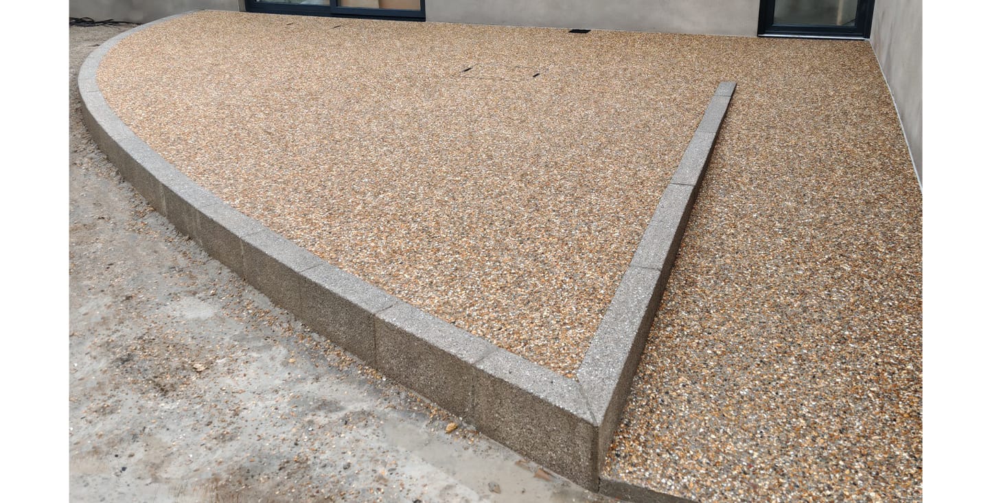 Exposed Aggregate Concrete in Maghera, FP McCann