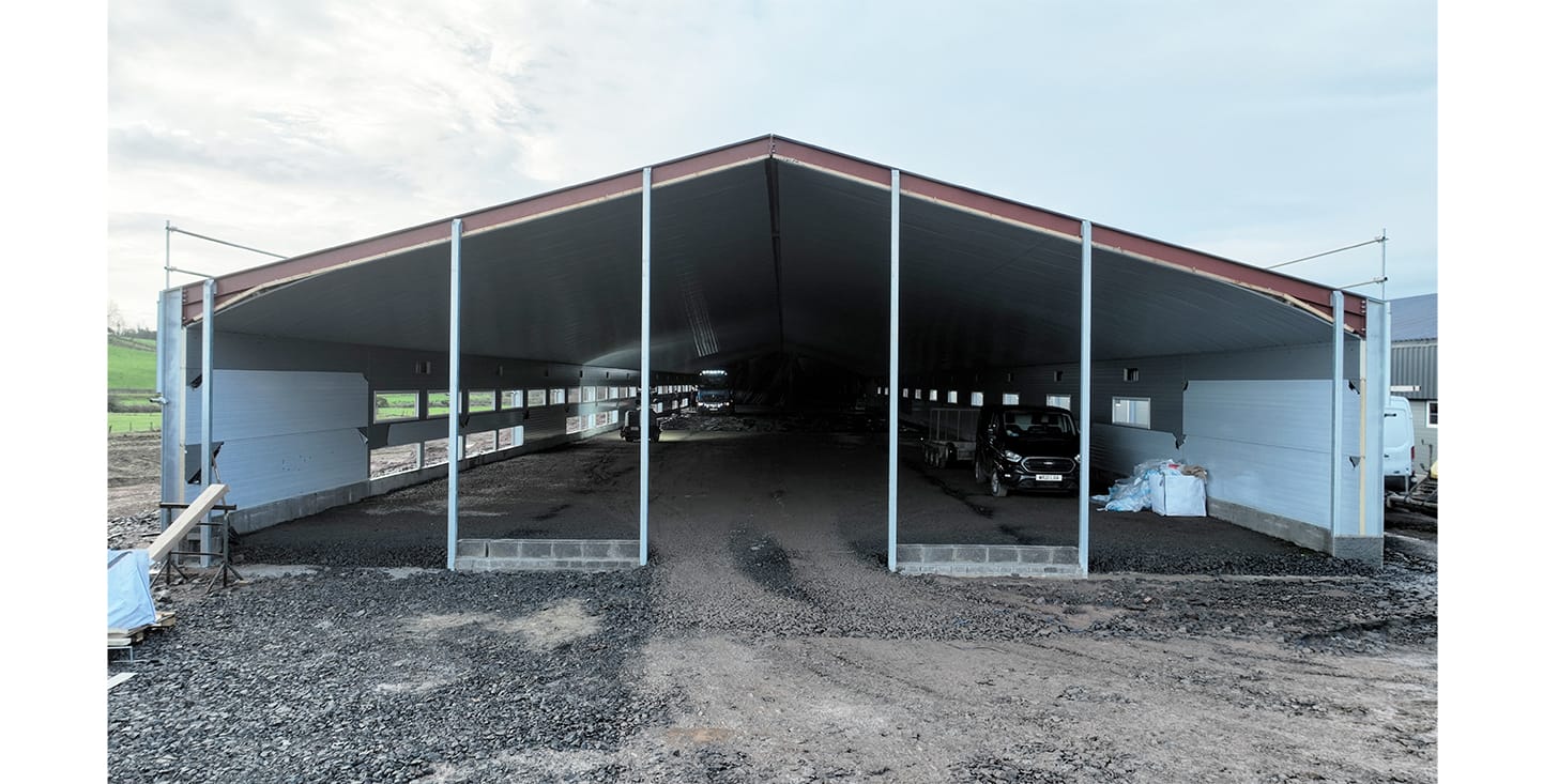 FP McCann Concrete and Blocks Supplied for Farm Building