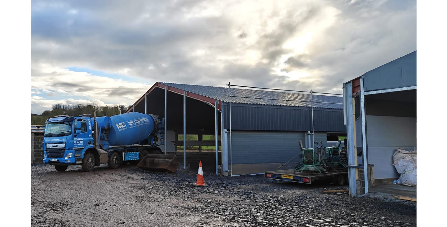 Ready Mix Concrete to Mid Ulster Hen House