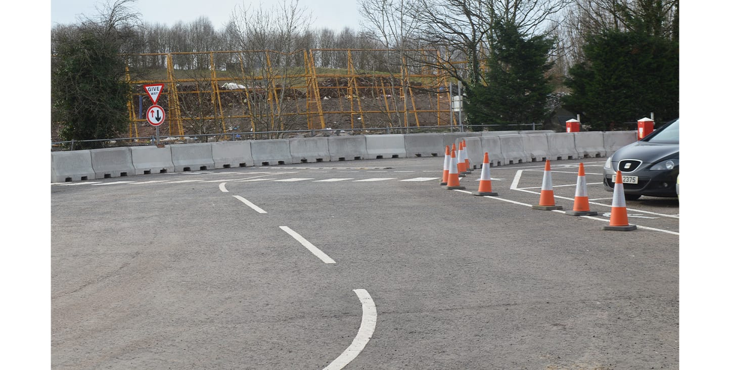 depot safety barriers from FP McCann