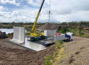 l-wall-intallation-ready-mix-depot-omagh L Wall Installation at Omagh Depot, FP McCann