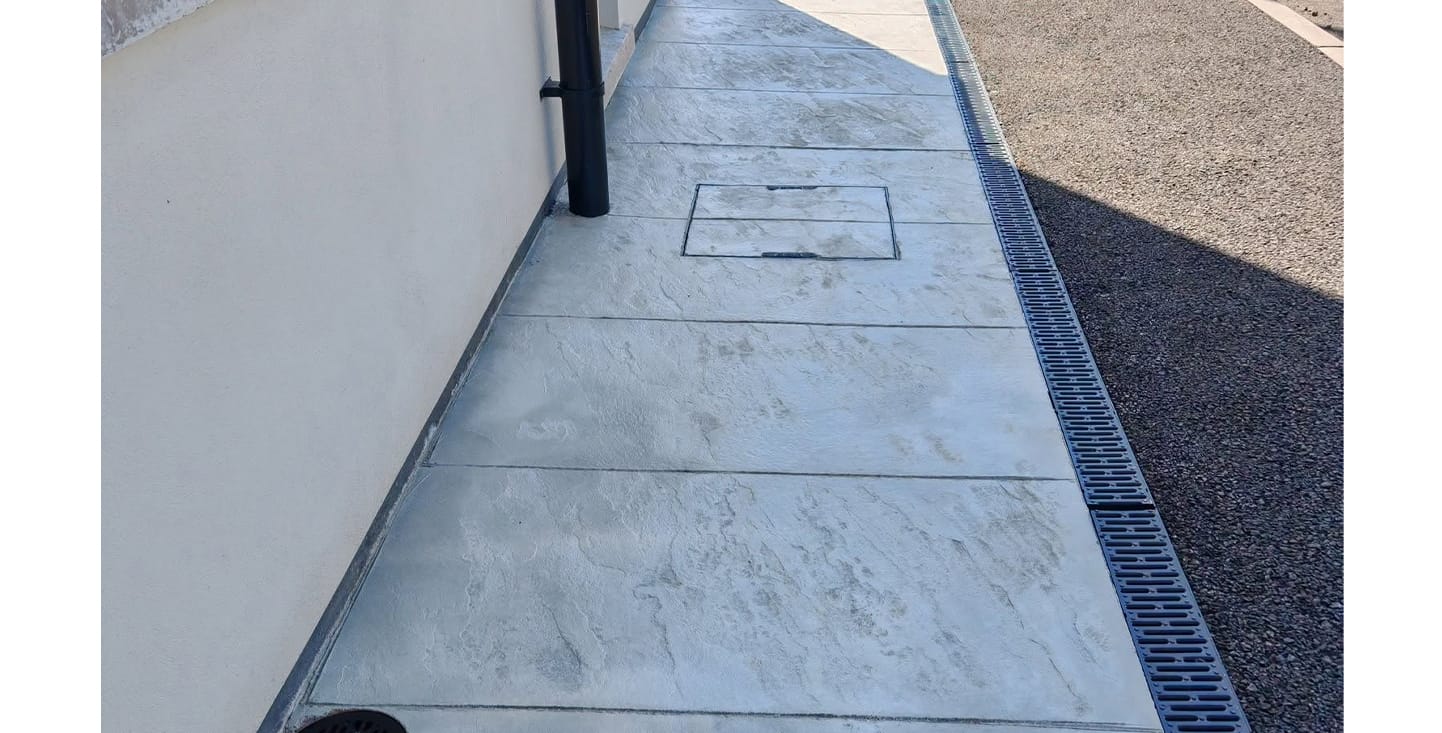 Usage of FP McCanns products- DMC printed concrete