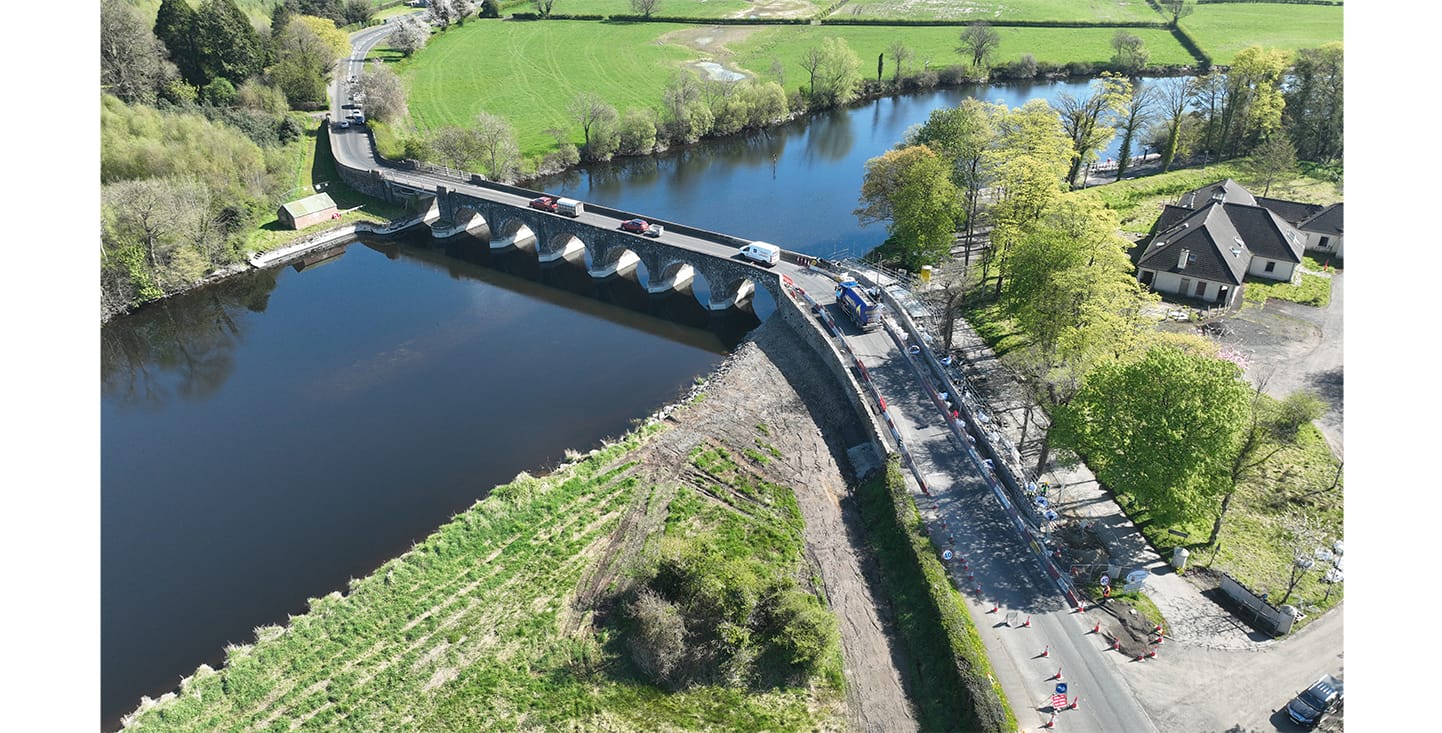 FP McCann helps restore historical Ki8lrea Bridge in Derry/Londonderry