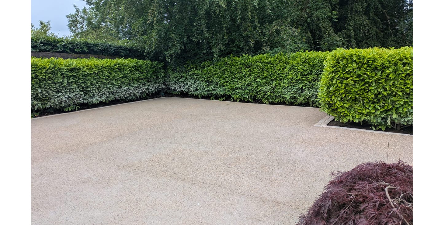 Decorative FP McCann Exposed concrete finish enhancing the exterior of a family home in Cullybackey.