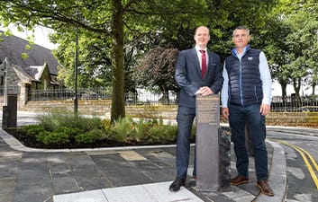 FP McCann products used on the Inner Walled City Public Realm Scheme in Derry.